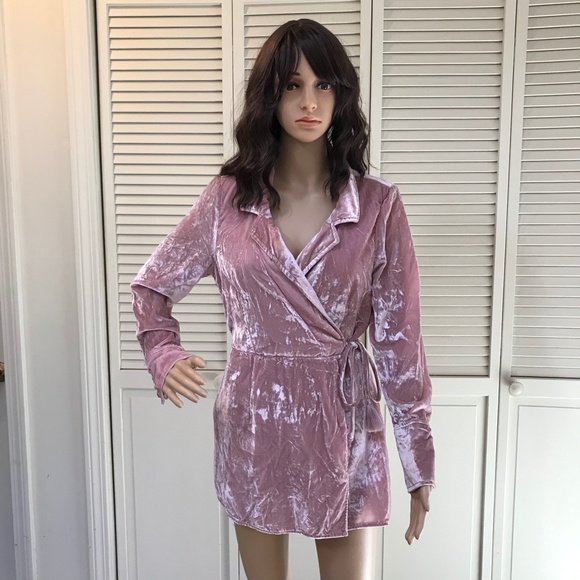 NWOT Free People Viola Velvet Romper Playsuit - Picture 1 of 14